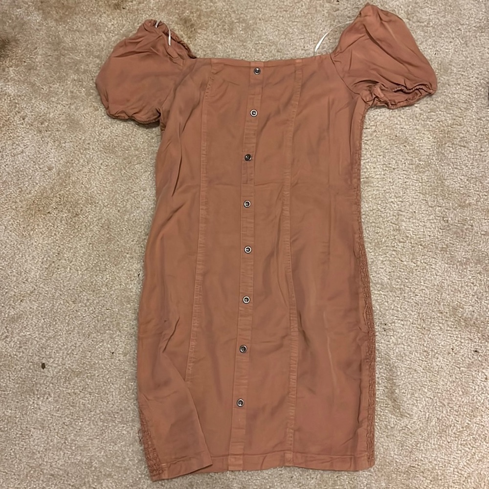 Love tree brown dress, size medium.